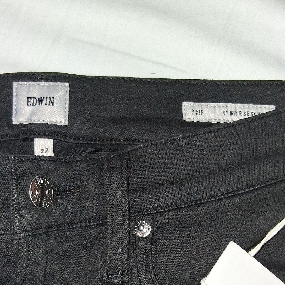 Edwin Women's Black Skinny Jeans